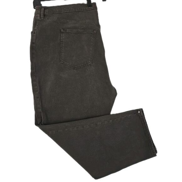 Abercrombie & Fitch ~Woman 37/24S~Brown Ultra High Rise Straight Jean Curve Love - Picture 5 of 16